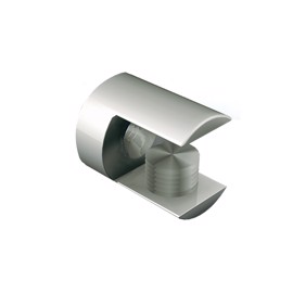 Glasshylle holder i Matt (2 stk) 6-10mm glass