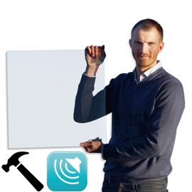 Laminert Lyd glass