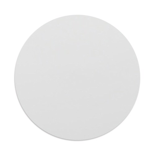 Rundt Frostet Diamant glass
