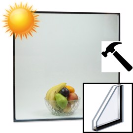 Solavskjermende sikkerhets Laminert glass 2-lags